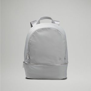 lululemon mini city adventurer backpack silver drop! brand new only used once!